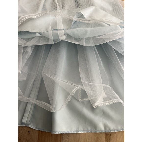 Vtg Y2K Jessica  McClintock Prom Dress Ballgown Corset Full Skirt Cinderella 5/6 - Picture 8 of 11